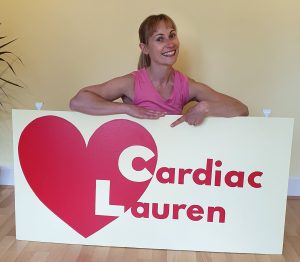 Cardiac lauren logo and lauren
