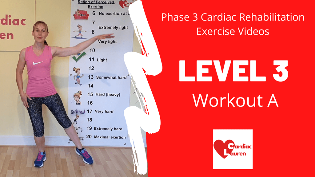 What to expect after having a mild heart attack 7 Level 3 - Workout A - Phase 3 Cardiac Rehabilitation Exercise Video