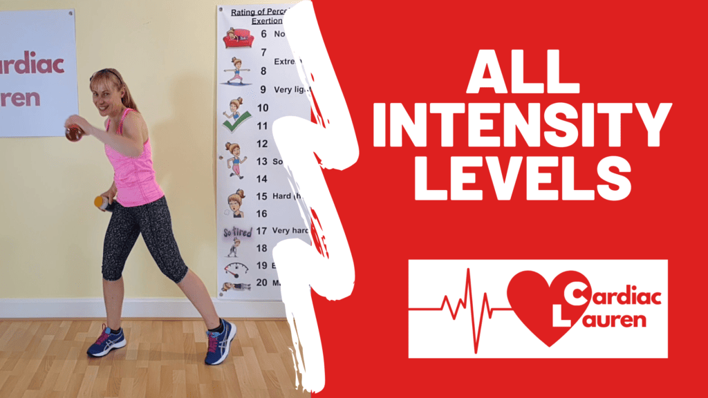 All intensity levels - cv, sides & extras