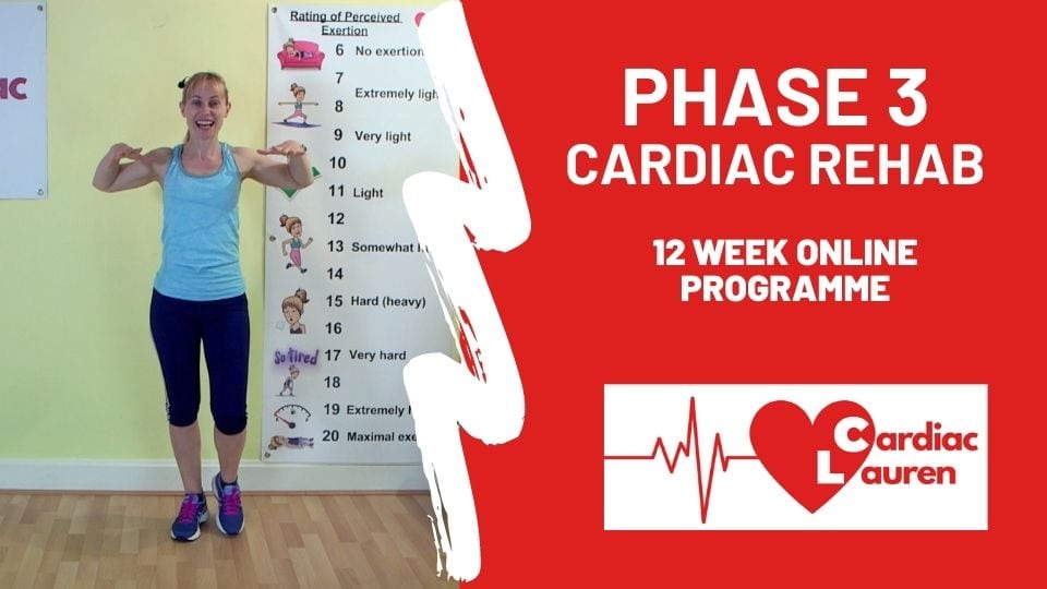 Phase 3 cardiac rehabilitation online