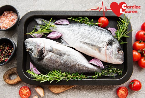 Fatty fish to improve heart health - cardiac lauren
