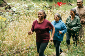 How Long To Walk A Mile? 5 Social group walking