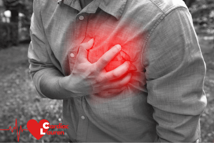 Cardiac lauren signs of heart attack, chest pain
