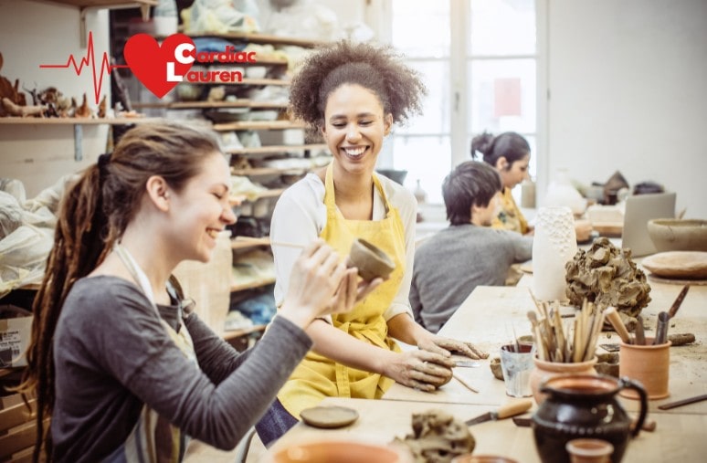 Pottery making - cardiac lauren