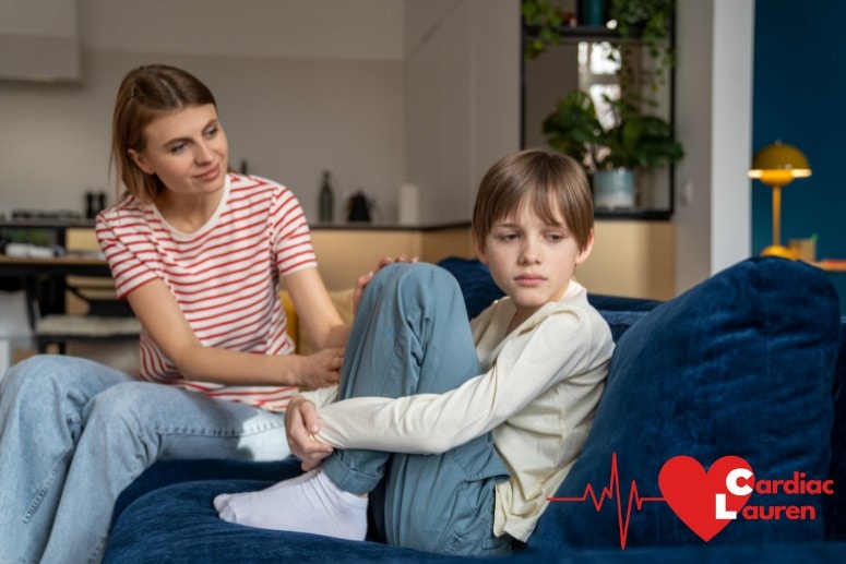 How might my diagnosis affect my relationships? 7 Speaking to children - Cardiac Lauren