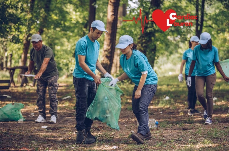 1. Why you should be active and exercising regularly 2 Volunteering + Cardiac Lauren