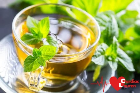 Hydration herbal tea cardiac lauren