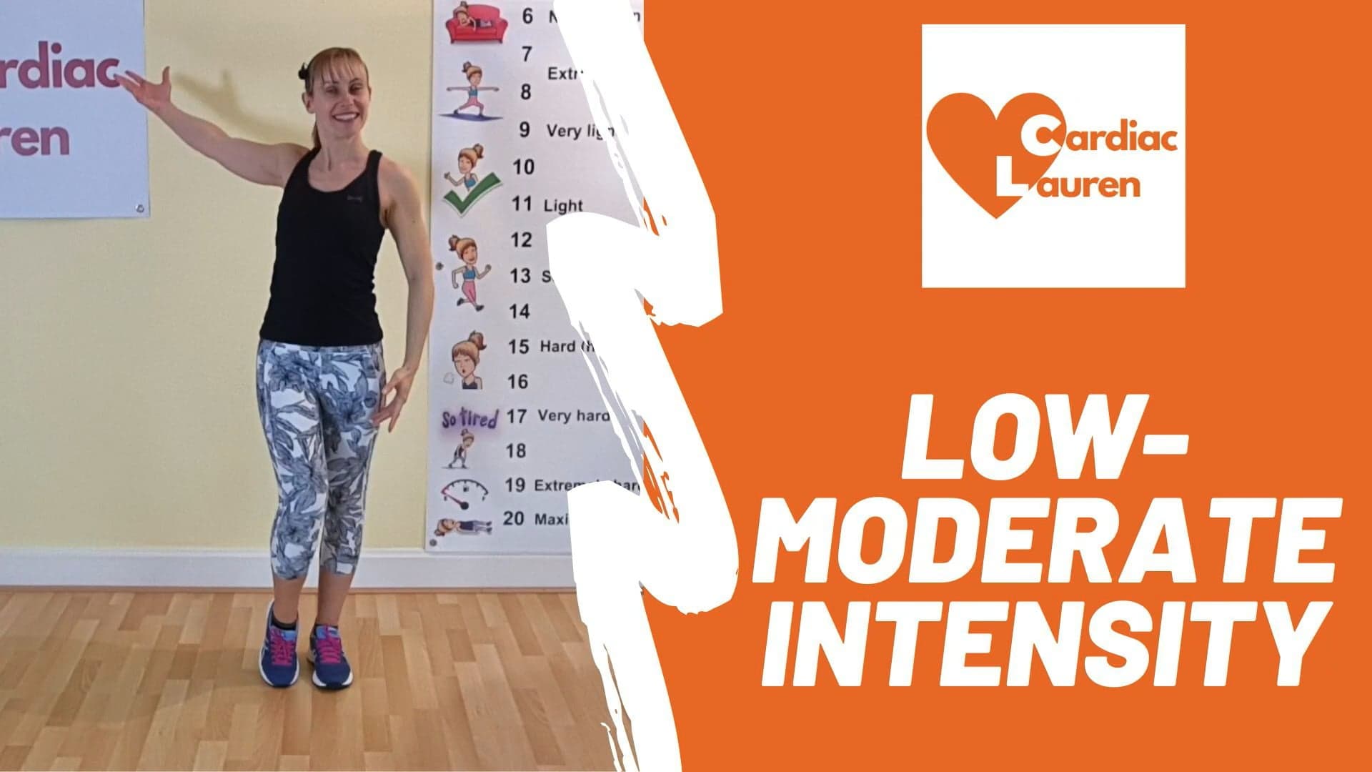 Low-to-moderate intensity - upper & lower body