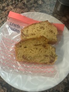 Healthy Lentil Bread - homemade and diabetic friendly