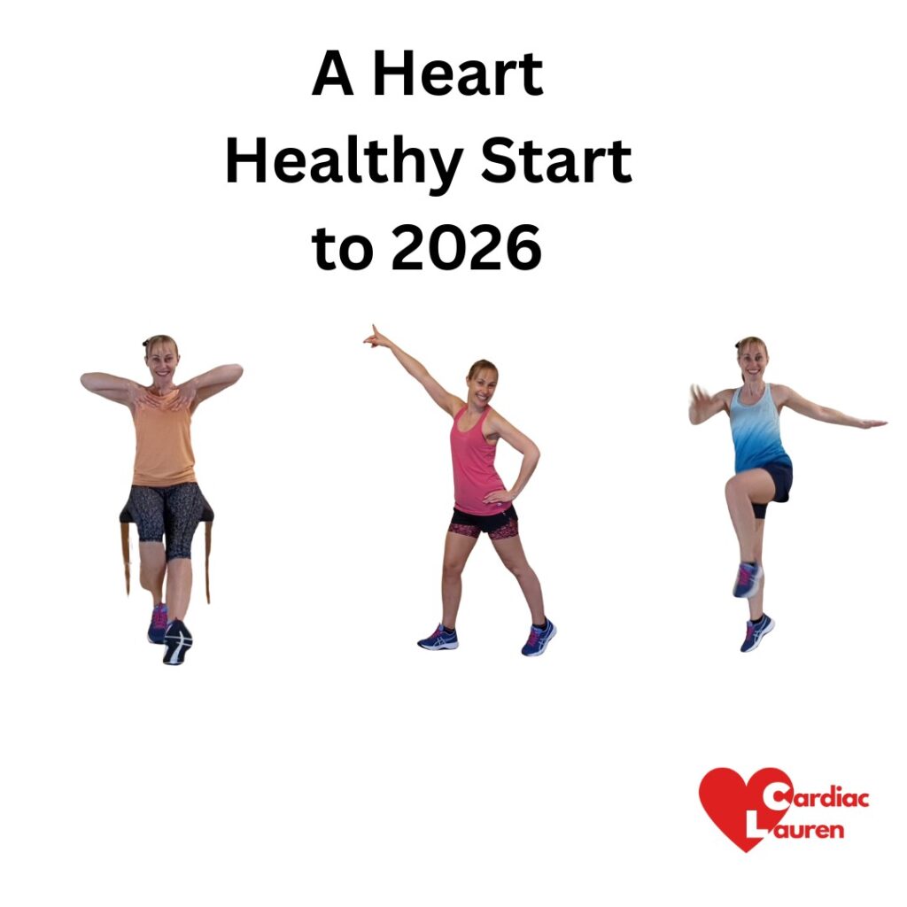 Lauren in 3 pictures doing exercises 