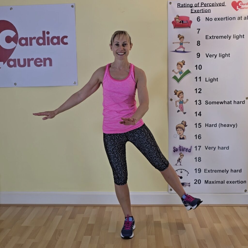 Cardiac rehab cool-down: why it matters (phase 4 exercise guide) 4 Cardiac lauren cool-down pic